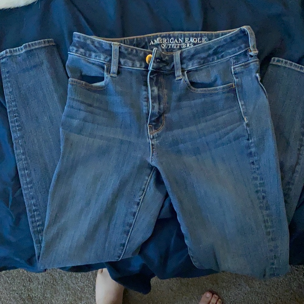 American eagle 360 super stretch skinny jeans